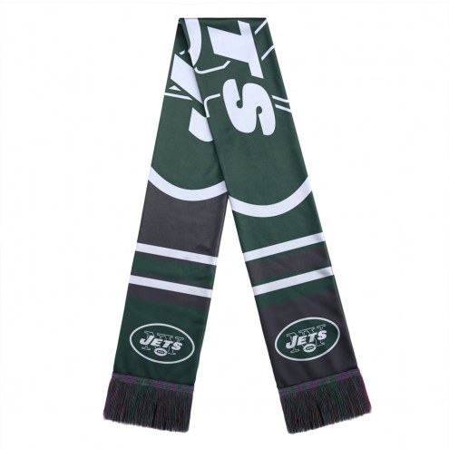 New York Jets Colorblock Big Logo Scarf