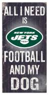 New York Jets Football & My Dog Sign