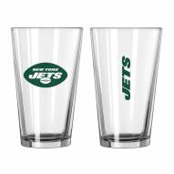 New York Jets 16 oz. Gameday Pint Glass