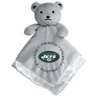 New York Jets Gray Infant Bear Security Blanket