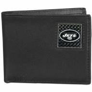 New York Jets Gridiron Leather Bi-fold Wallet