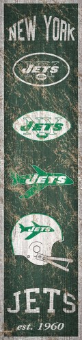 New York Jets Heritage Banner Vertical Sign