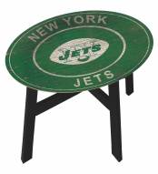 New York Jets Heritage Logo Side Table