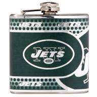 New York Jets Hi-Def Stainless Steel Flask