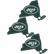 New York Jets Home State Decal - 3 Pack