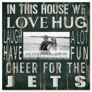 New York Jets In This House 10" x 10" Picture Frame