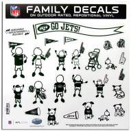 New York Jets Large Family Decal Set