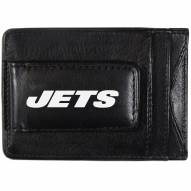 New York Jets Logo Leather Cash and Cardholder