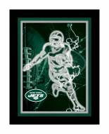 New York Jets Neon Player Framed 12" x 16" Sign