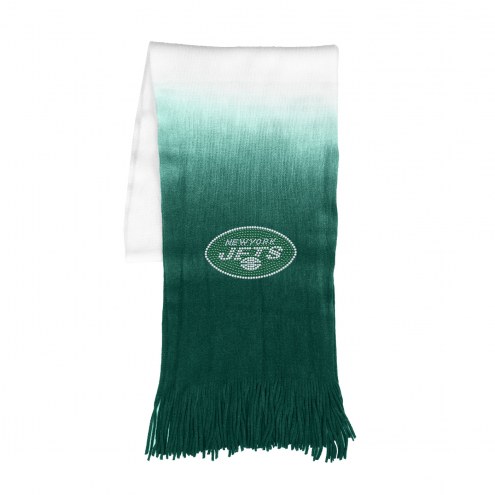 New York Jets Dip Dye Scarf