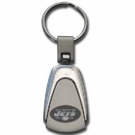 New York Jets Etched Key Chain