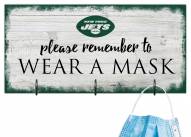 New York Jets Please Wear Your Mask Sign