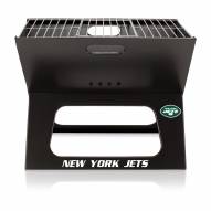 New York jets Portable Charcoal X-Grill