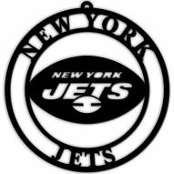 New York Jets Silhouette Logo Cutout Door Hanger
