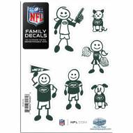 New York Jets Small Family Decal Set