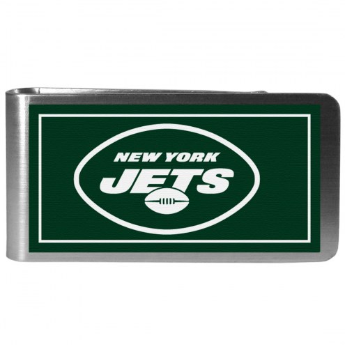New York Jets Steel Logo Money Clip
