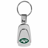 New York Jets Steel Teardop Key Chain