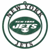 New York Jets Team Logo Cutout Door Hanger