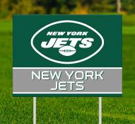 New York Jets Team Name Yard Sign