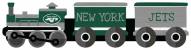 New York Jets Train Cutout 6" x 24" Sign