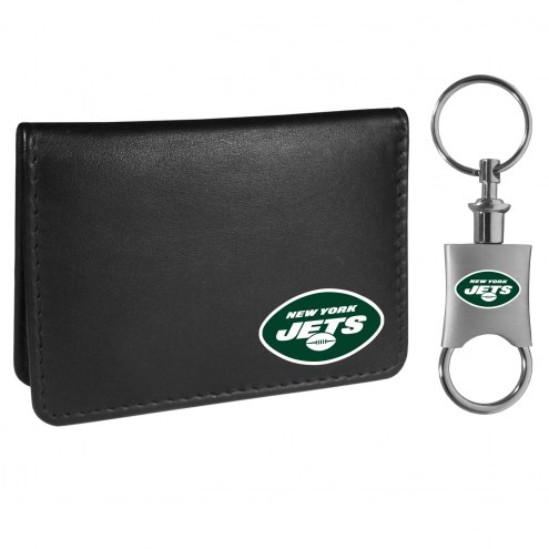 New York Jets Weekend Bi-fold Wallet & Valet Key Chain