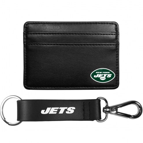 New York Jets Weekend Wallet & Strap Key Chain