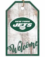New York Jets Welcome Team Tag 11" x 19" Sign