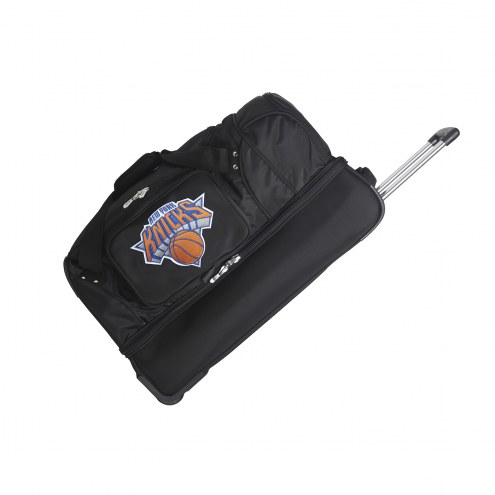 New York Knicks 27&quot; Drop Bottom Wheeled Duffle Bag
