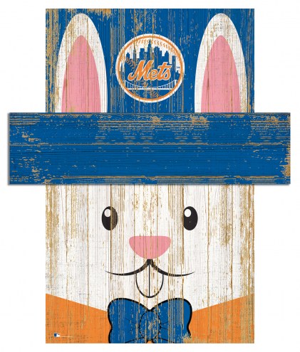 New York Mets 19&quot; x 16&quot; Easter Bunny Head