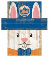 New York Mets 19" x 16" Easter Bunny Head