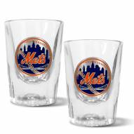 New York Mets 2 oz. Prism Shot Glass Set