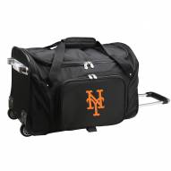 New York Mets 22" Rolling Duffle Bag