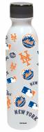 New York Mets 24 oz. Stainless Steel All Over Print Water Bottle