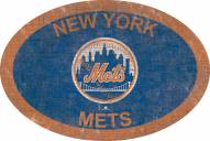 New York Mets 46" Team Color Oval Sign