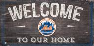 New York Mets 6" x 12" Welcome Sign