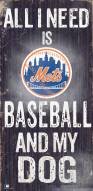 New York Mets Baseball & My Dog Sign