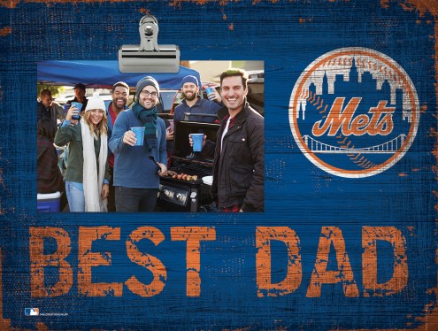 New York Mets Best Dad Clip Frame