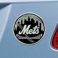 New York Mets Chrome Metal Car Emblem