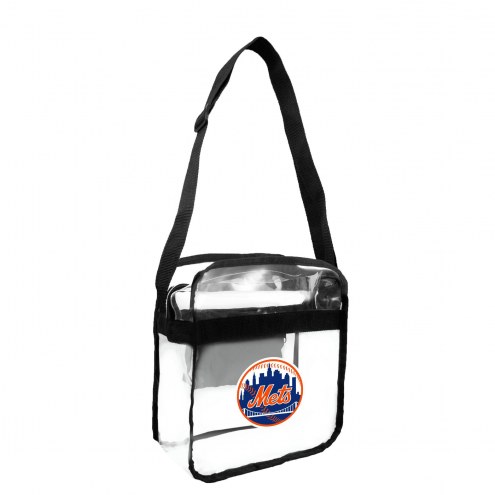 New York Mets Clear Crossbody Carry-All Bag