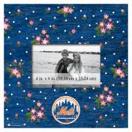 New York Mets Floral 10" x 10" Picture Frame