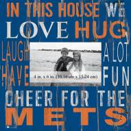 New York Mets In This House 10" x 10" Picture Frame