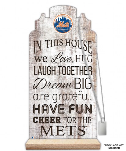 New York Mets In This House Mask Holder