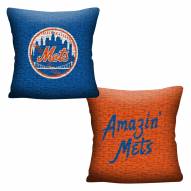 New York Mets Invert Woven Pillow