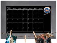 New York Mets Monthly Chalkboard with Frame