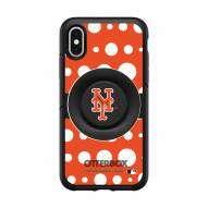 New York Mets OtterBox Symmetry Polka Dot PopSocket iPhone Case