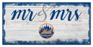 New York Mets Script Mr. & Mrs. Sign
