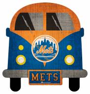 New York Mets Team Bus Sign