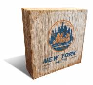 New York Mets Team Logo Block