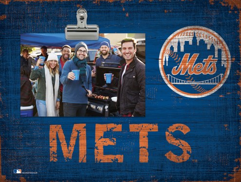 New York Mets Team Name Clip Frame