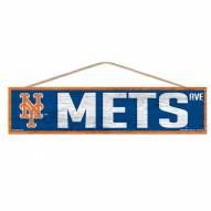 New York Mets Wood Avenue Sign